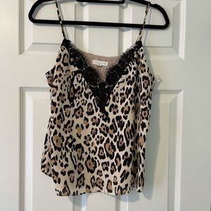 Cheetah Lace Cami